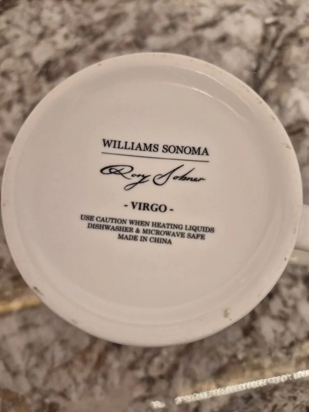 Virgo Zodiac Mug With Artistic Design 12 Oz Ceramic Cup Inspirational Inner Text